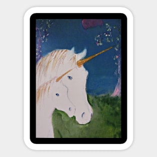 Amid the Unicorns Sticker